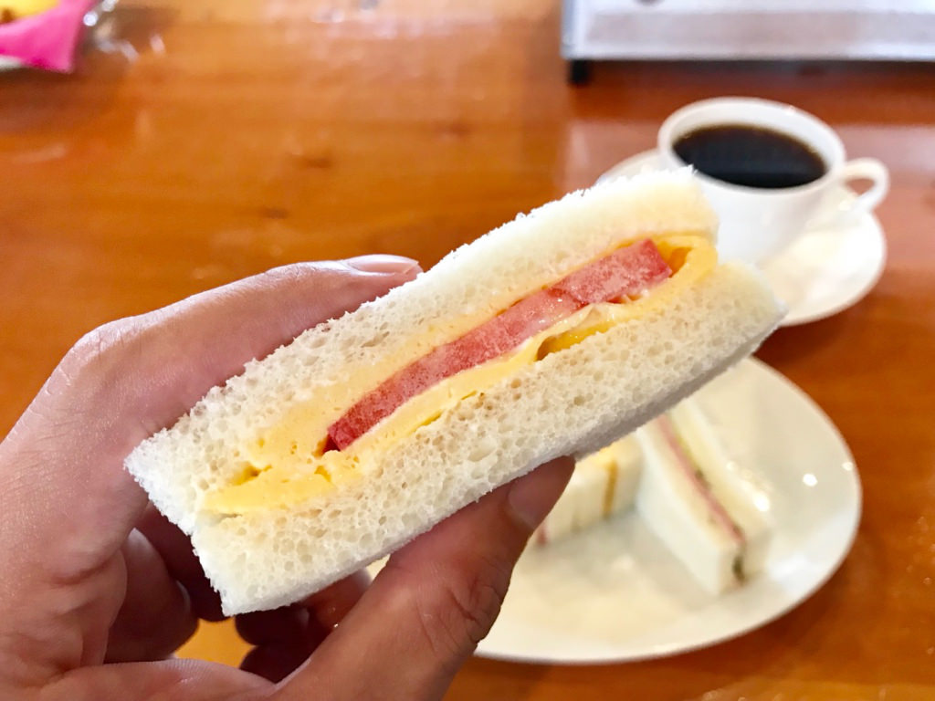 カフェバール・ジハンのサンドイッチ