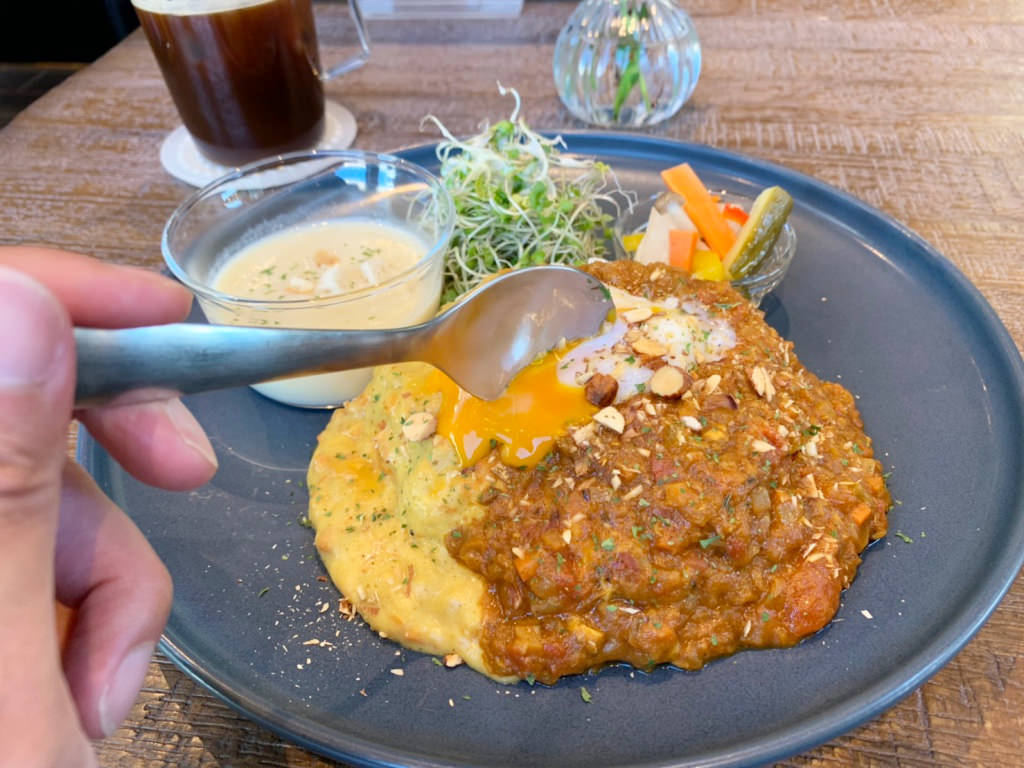 カレー ハーフ＆ハーフ