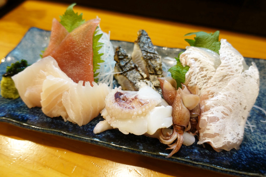 今日の刺盛り