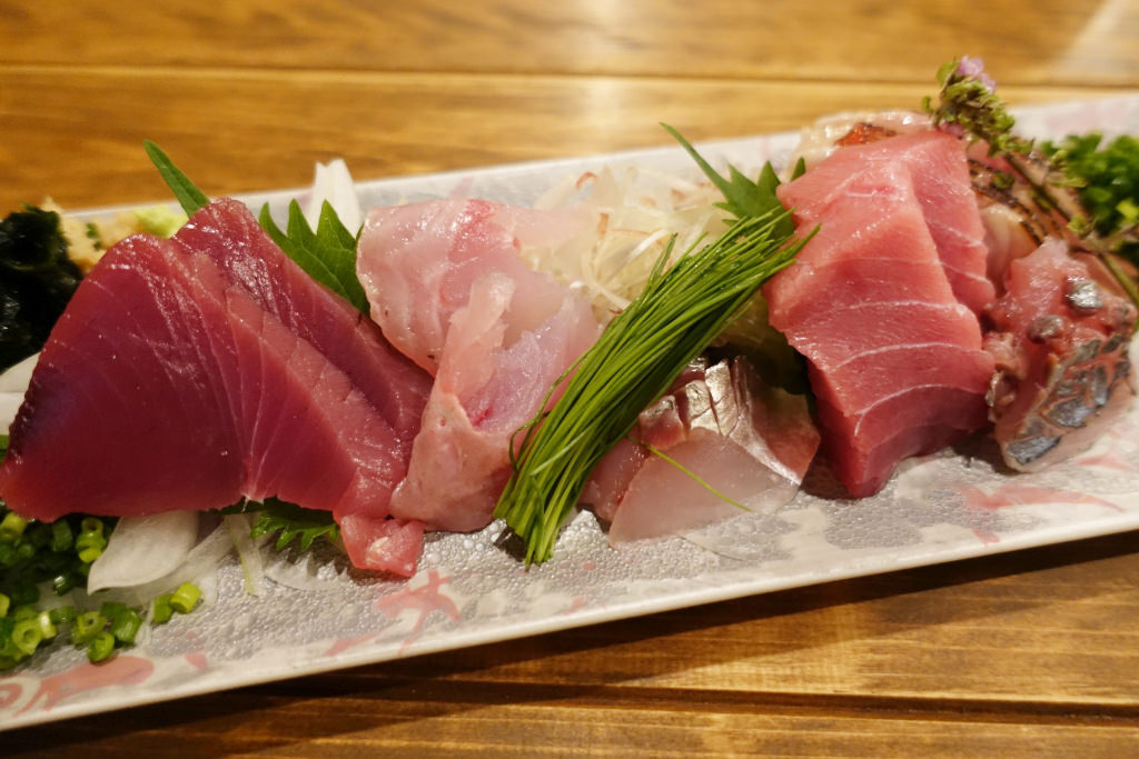 刺身盛り合わせ