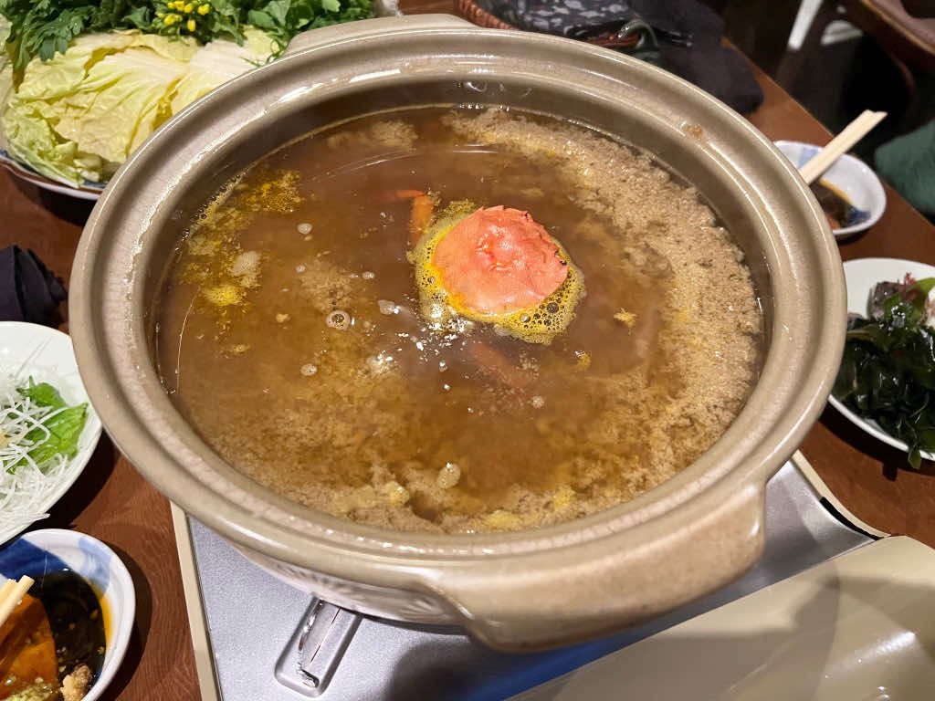ズガニ鍋